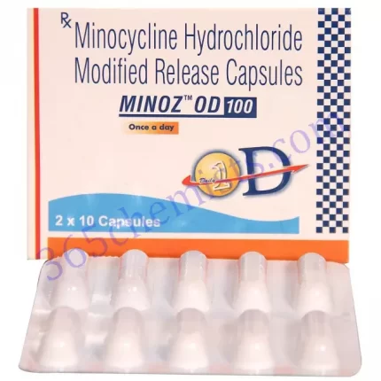 MINOZ OD CAP 100 MG 2X10'S