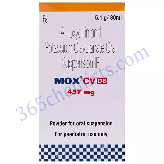 MOX CV DS SUSP 457MG SYP MOX CV DS SUSP 457MG SYP