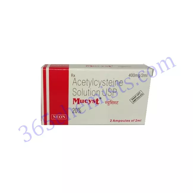 MUCYST 2ML AMP. MUCYST 2ML AMP.