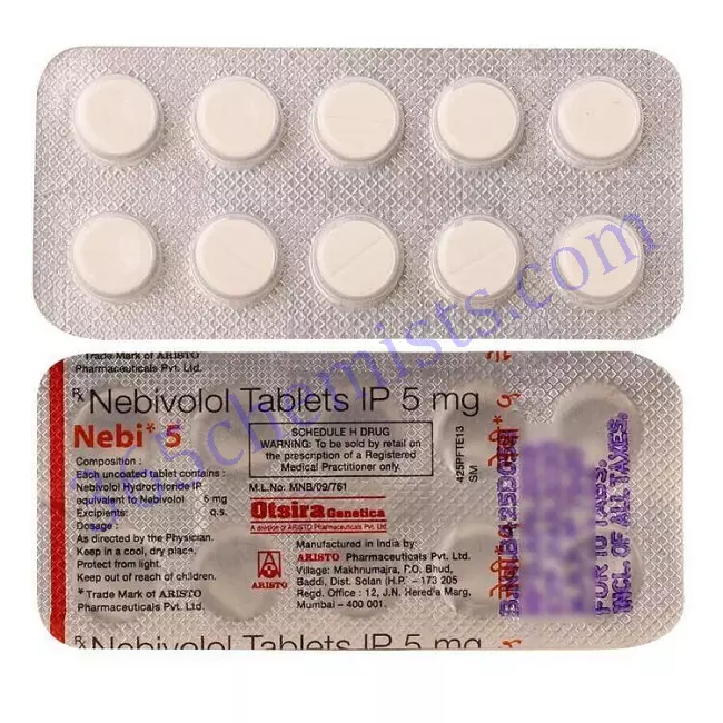 NEBI 5MG TAB 10 TAB NEBI 5MG TAB 10 TAB