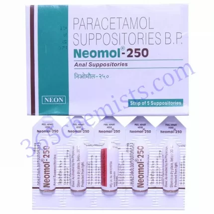 NEOMOL 250MG SUPP.