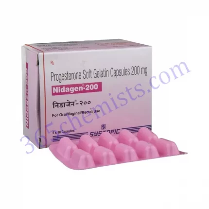 NIDAGEN 200 CAP. 1X10 CAP.