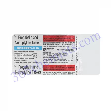 NORPREGALIN TAB 10 TAB