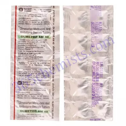 OLMETOR AM 40 TAB 10 TAB