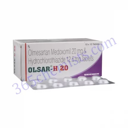 OLSAR H 20MG TAB 10 TAB