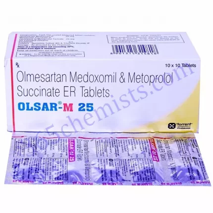 OLSAR M 25MG TAB 10 TAB
