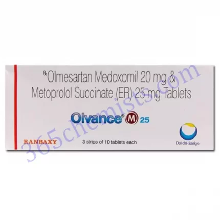 OLVANCE M 25MG TAB
