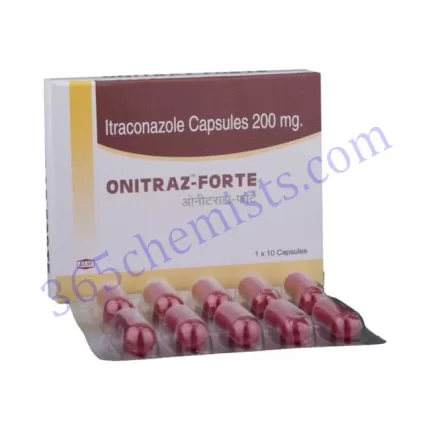 ONITRAZ FORTE 200 MG CAPSULE 10