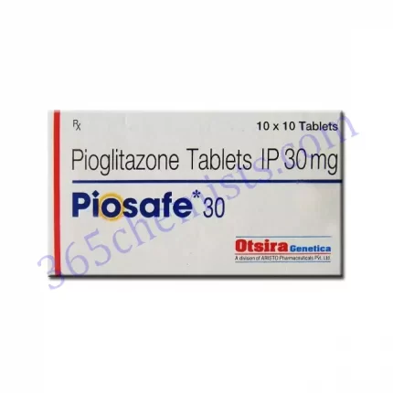 PIOSAFE 30MG TAB 10 TAB