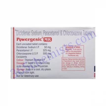 POWERGESIC MR TABLET 10S