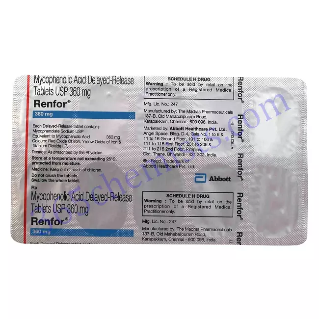 RENFOR-360MG-TAB10 RENFOR-360MG-TAB10