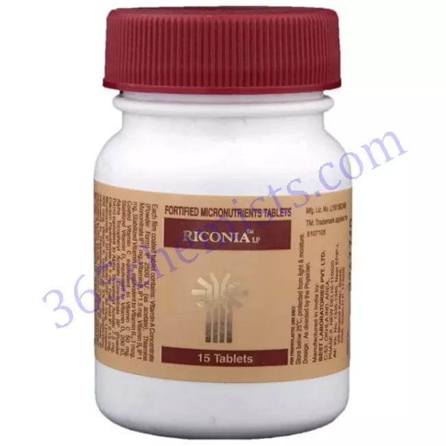 RICONIA LP TAB (BOTTLEPACK) RICONIA LP TAB (BOTTLEPACK)