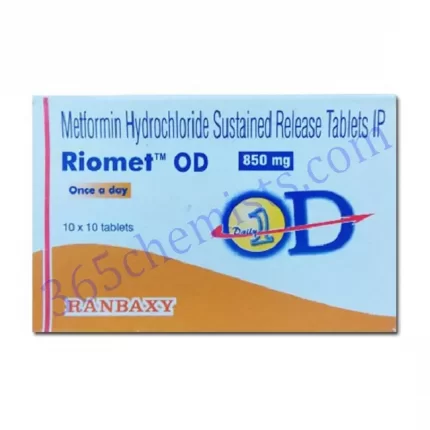 RIOMET OD 850MG TAB