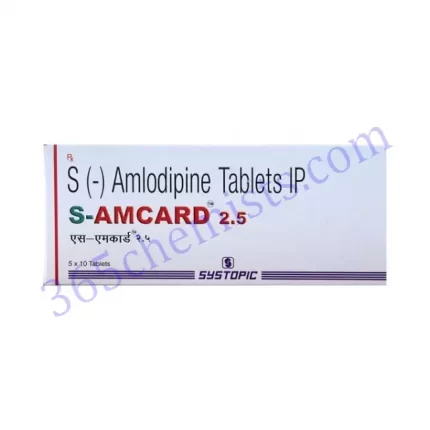 S AMCARD 2.5 TAB. 1X10 TAB.