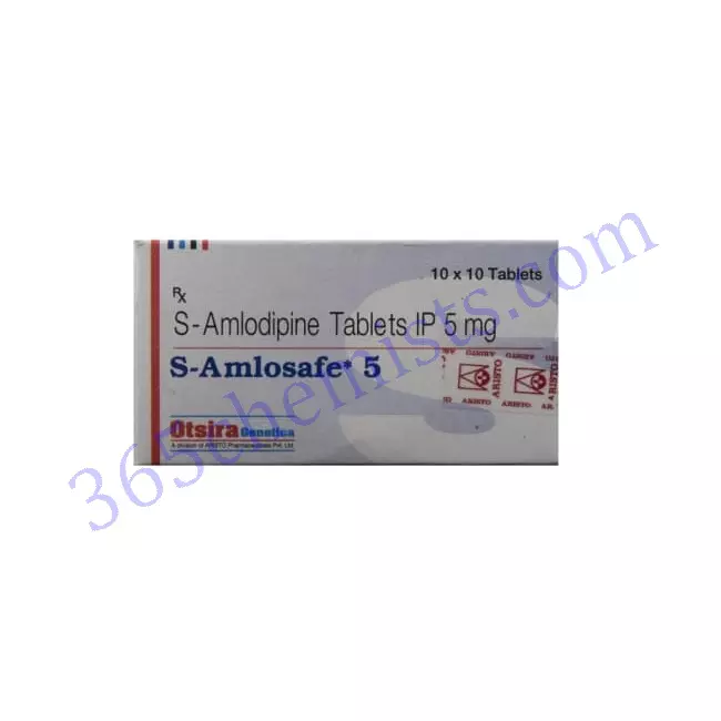 S AMLOSAFE 5MG TAB 10 TAB S AMLOSAFE 5MG TAB 10 TAB