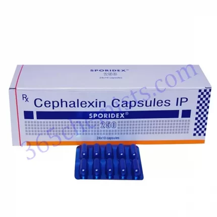 SPORIDEX 250MG CAP