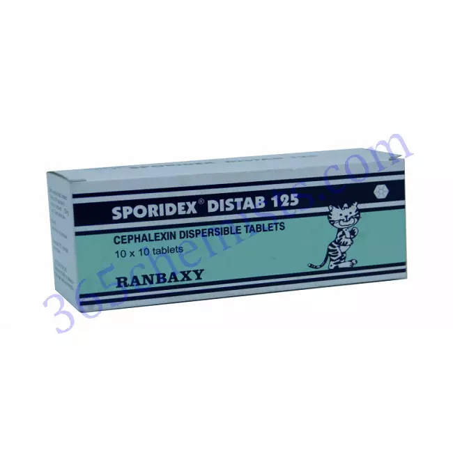 SPORIDEX DISTAB 125MG TAB SPORIDEX DISTAB 125MG TAB