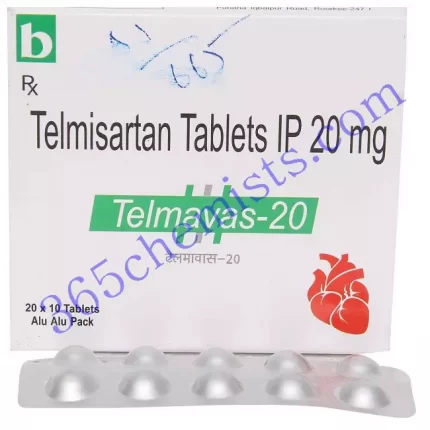 TELMAVAS 20 TAB10
