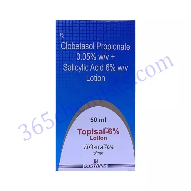 TOPISAL 6% LOTION 50 ML TOPISAL 6% LOTION 50 ML