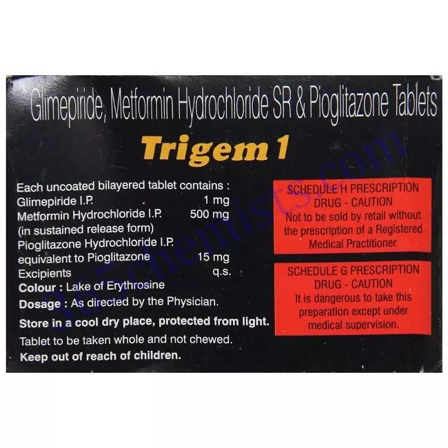 TRIGEM 1 MG TAB STRIP TRIGEM 1 MG TAB STRIP