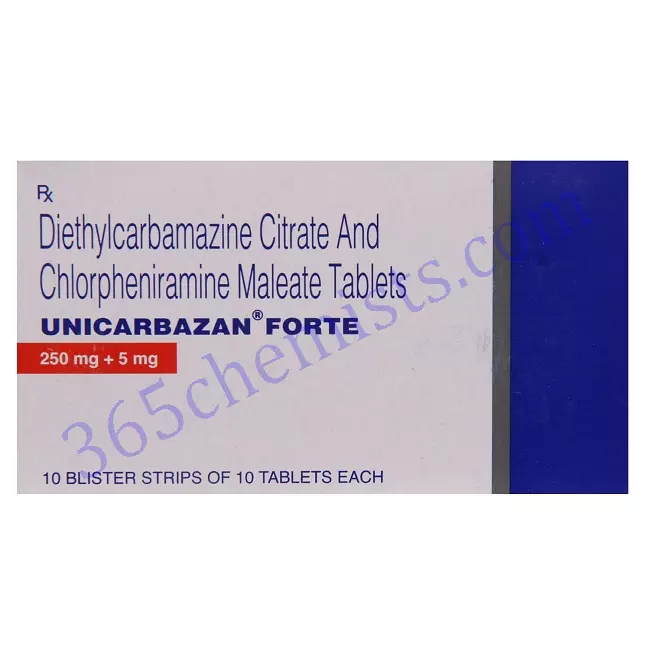 UNICARBAZAN FORTE TAB 10 TAB UNICARBAZAN FORTE TAB 10 TAB