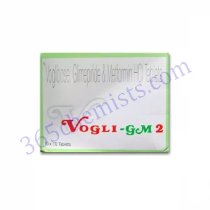 VOGLI GM 0.2+500+2 MG TABLET 10