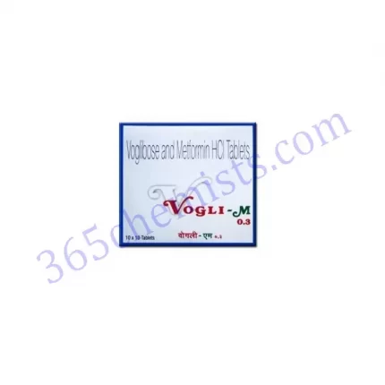 VOGLI M 0.3+500 MG TABLET 10
