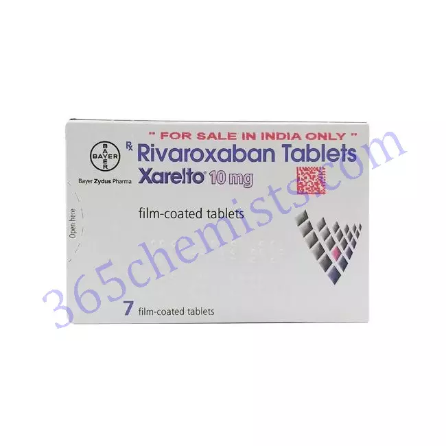 XARELTO 10MG TAB. XARELTO 10MG TAB.