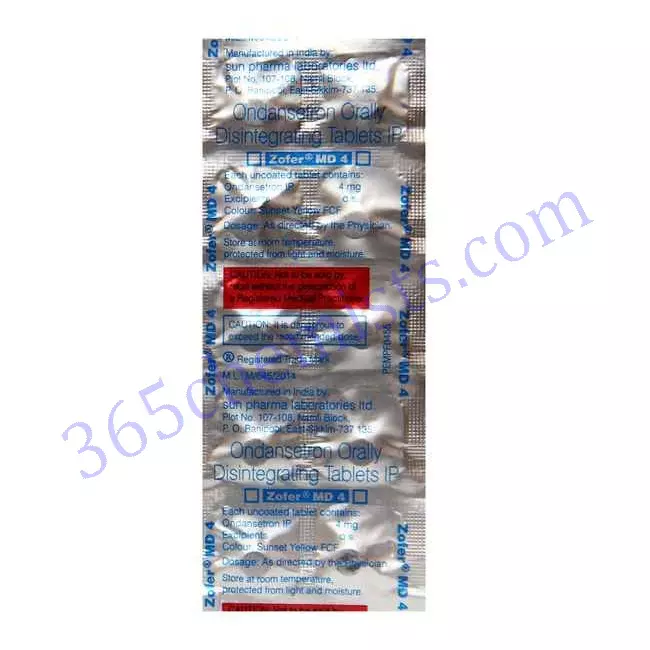 ZOFER MD 4 TAB ZOFER MD 4 TAB