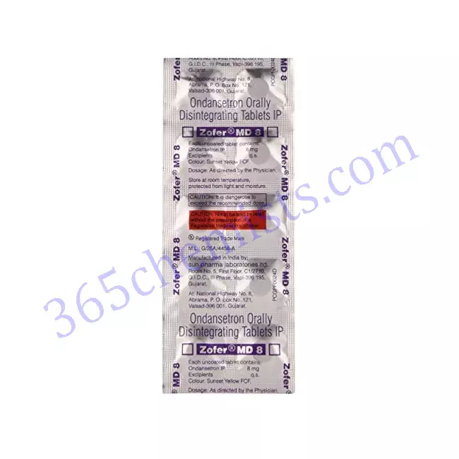 ZOFER MD 8 TAB ZOFER MD 8 TAB