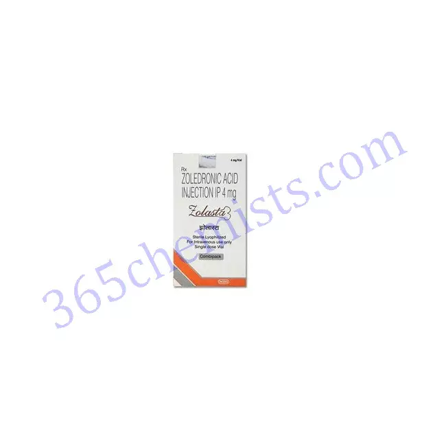 ZOLASTA 4MG INJ VIAL ZOLASTA 4MG INJ VIAL