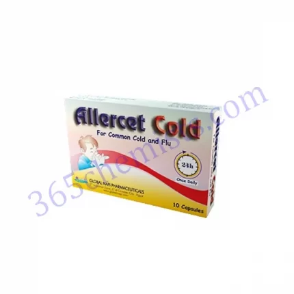 ALLERCET COLD 5 10 500MG TABLET 10