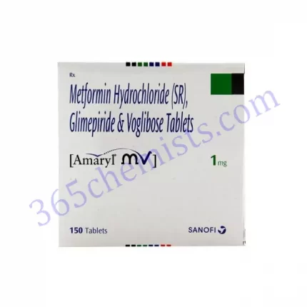 AMARYL MV 0.2+500+1 MG TABLET 15