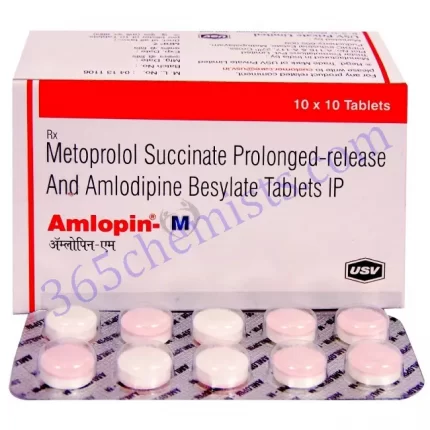 AMLOPIN M 50+5 MG TABLET 10