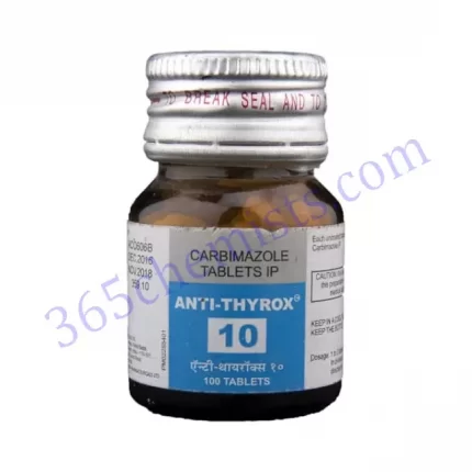 ANTI THYROX 10 MG TABLET 100