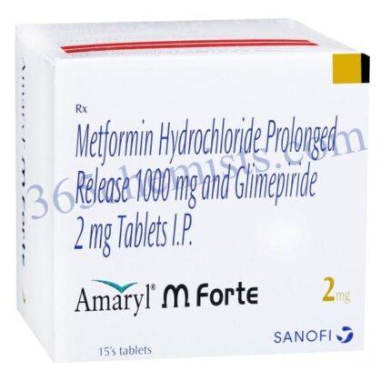 Amaryl M Forte 2mg Tablet