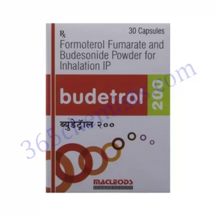 BUDETROL 6+200 MCG CAPSULE 30