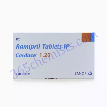 CARDACE 1.25MG TABLET 15S