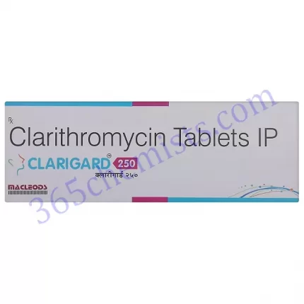 CLARIGARD 250 MG TABLET 10