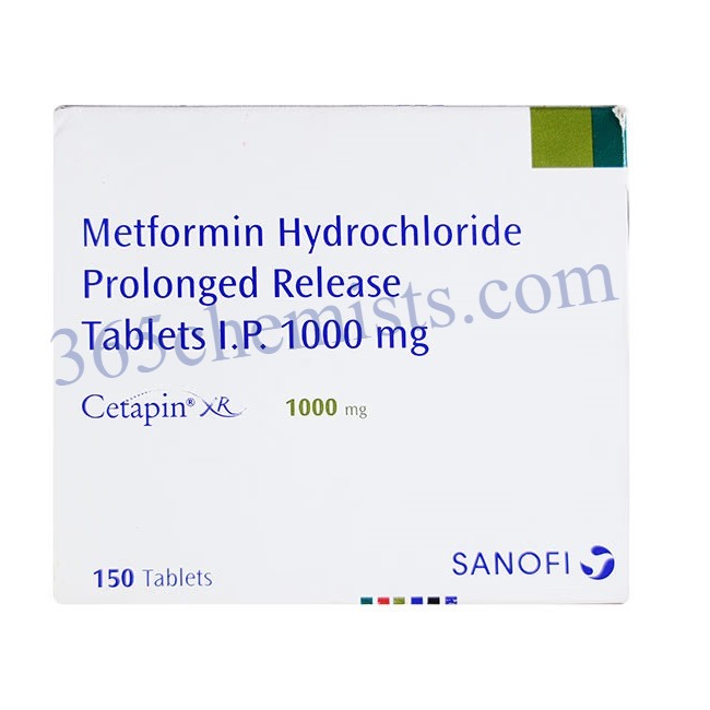 Cetapin XR 1000mg Tablet-ink Cetapin XR 1000mg Tablet
