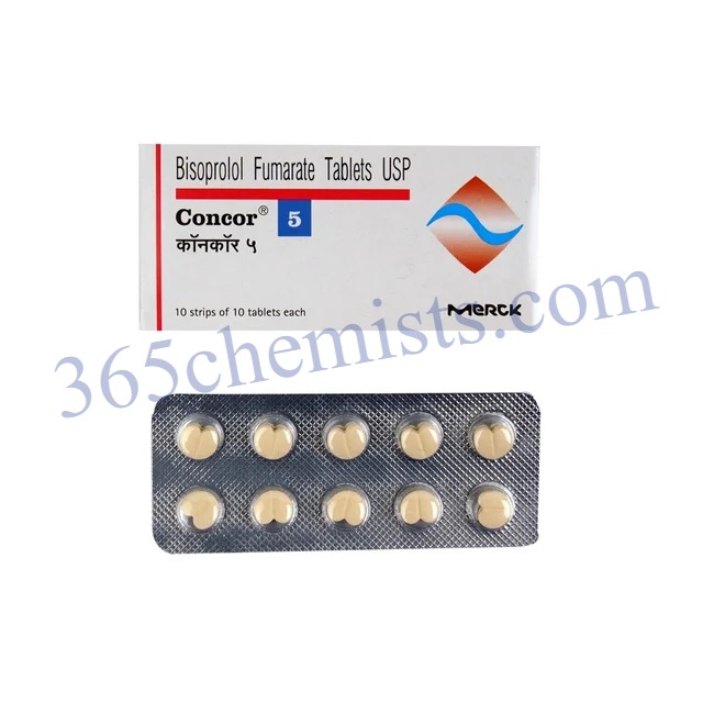 Concor 5mg Tablet-ink Concor 5mg Tablet