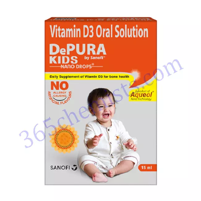 DEPURA KIDS 400IU NANO DROPS 15ML DEPURA KIDS 400IU NANO DROPS 15ML
