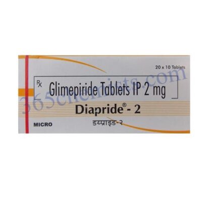 Diapride 2mg Tablet