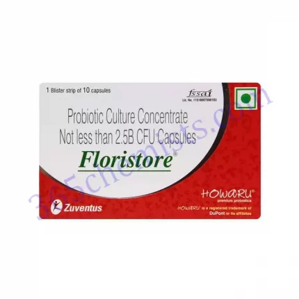 FLORISTORE 2.5MG CAP 10 CAP