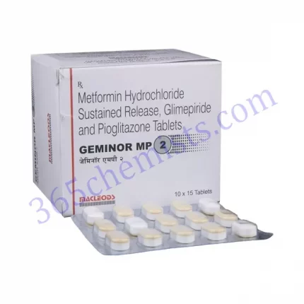 GEMINOR MP 2+500+15 MG TABLET 15
