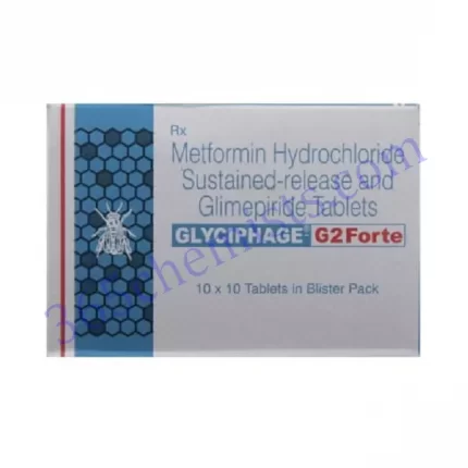 GLYCIPHAGE G FORTE 2 1000 MG TABLET 10