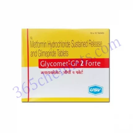 GLYCOMET GP 2 FORTE TAB 10 TAB
