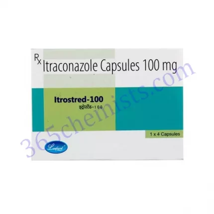 Itrostred 100Mg Capsules 10S