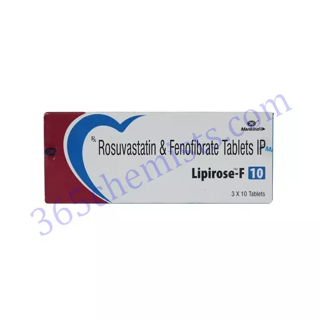LIPIROSE F 10 TAB 10 TAB LIPIROSE F 10 TAB 10 TAB