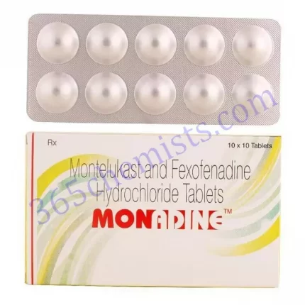 MONADINE 10 120 MG TABLET 10